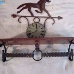 Horse Clock and Shelf